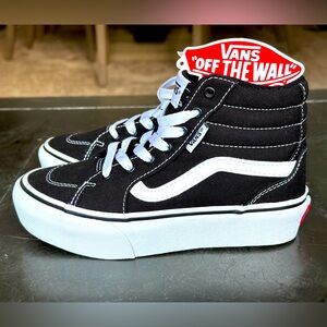 NWT - KIDS' VANS FILMORE HIGH-TOP SNEAKERS